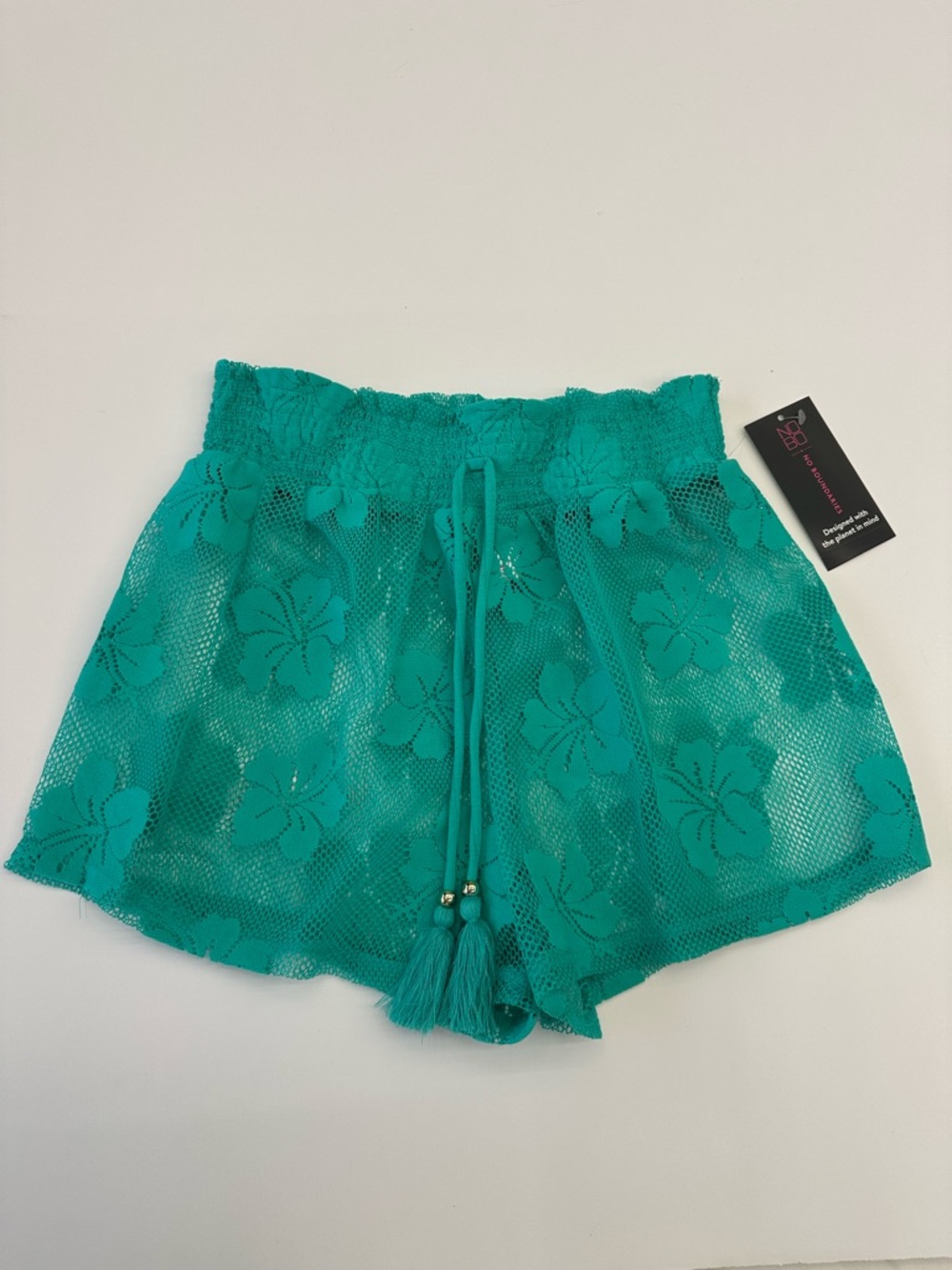 No Boundaries Floral Mesh Shorts